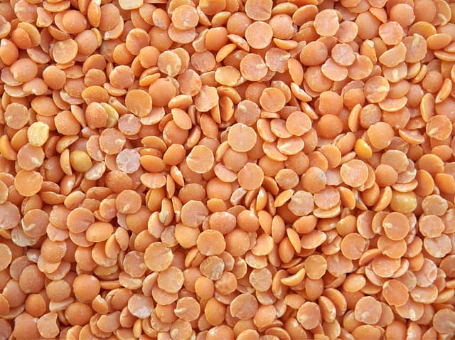 Red Split Lentils Beans